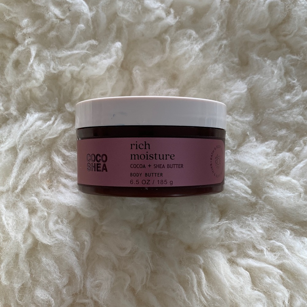 New BBW Coco Shea Rich Moisture Body Butter